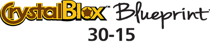 CrystalBlox Blueprint 30-15